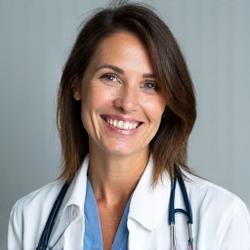 Ritratto Dottoressa Sofia Ricci, specialista in medicina preventiva