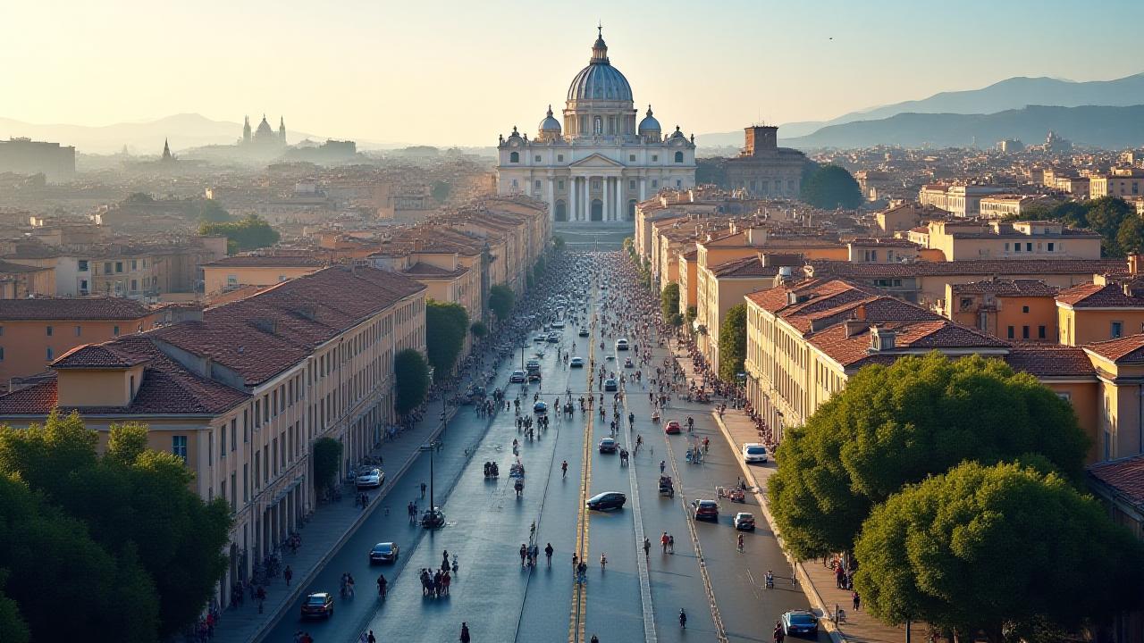 Mappa della sede di Azzurro Vita a Roma, Italia